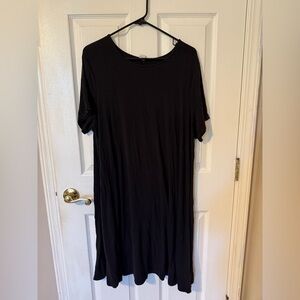 OLD NAVY Black Short Sleeve Dress